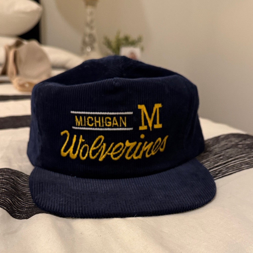 American Needle Blue and Yellow Cap